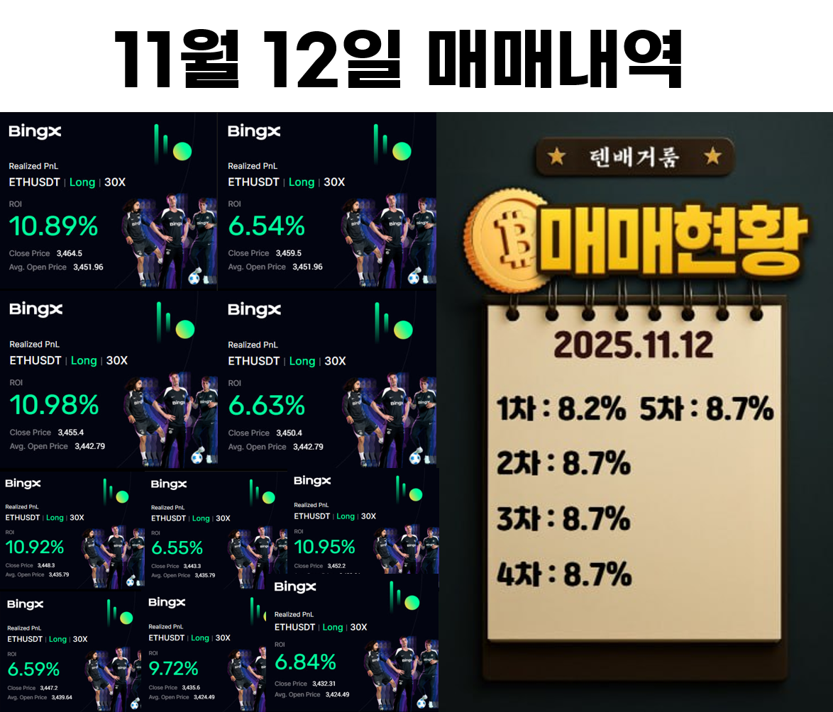 2025년 11월 12일 수익인증