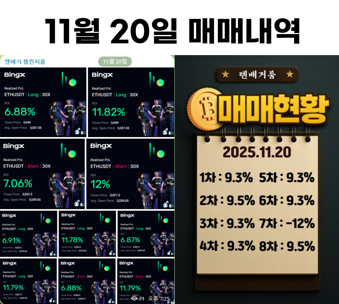 2025년 11월 20일 수익인증